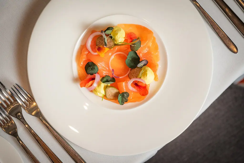 Forman's London Cured Smoked Salmon At One Great George Street