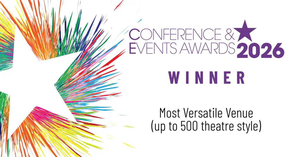 CA26 Winner 1200x200Most Versatile Venue (up to 500 theatre style).jpg